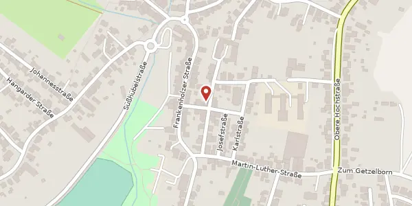 Karte der Umgebung von Luitpoldstraße 17, 66450 Bexbach