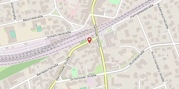 Karte der Umgebung von Machnower Straße 1, 14165 Berlin