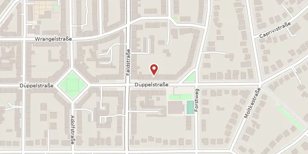 Karte der Umgebung von Düppelstraße 48, 24105 Kiel