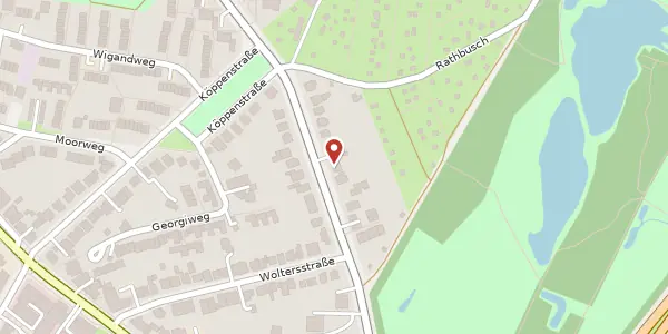 Karte der Umgebung von Klotzenmoor 46, 22453 Hamburg