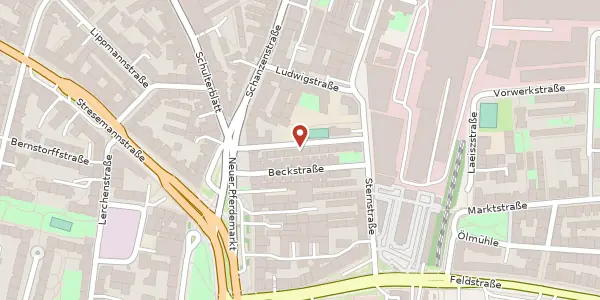 Karte der Umgebung von Augustenpassage 13, 20357 Hamburg