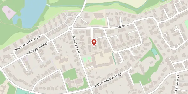 Karte der Umgebung von Hanns-Rott-Weg 26, 48167 Münster
