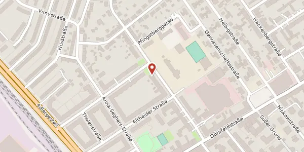 Karte der Umgebung von Florian-Geyer-Straße 84, 12489 Berlin