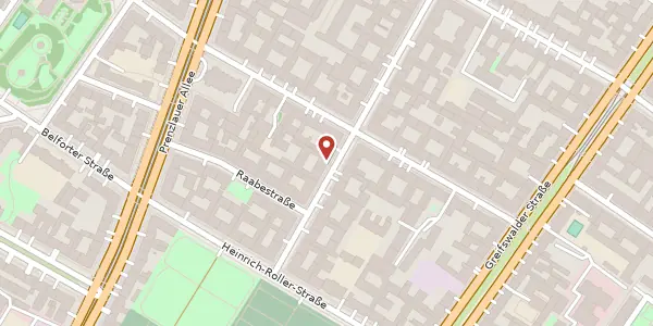 Karte der Umgebung von Winsstraße 67, 10405 Berlin