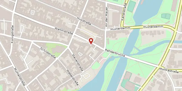Karte der Umgebung von Krähenstraße 24, 23552 Lübeck