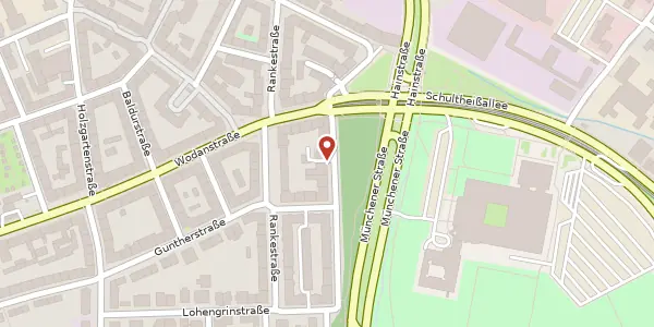 Karte der Umgebung von Parsifalstraße 8, 90461 Nürnberg