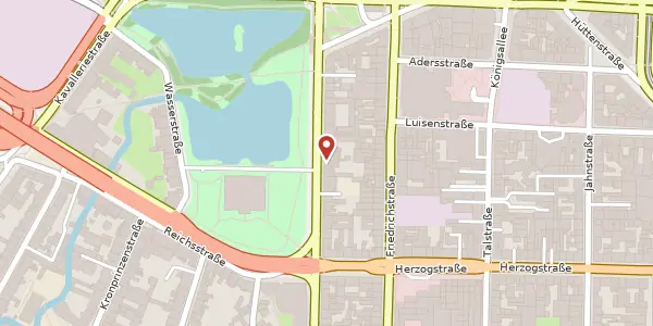 Karte der Umgebung von Elisabethstr. 14, 40217 Düsseldorf