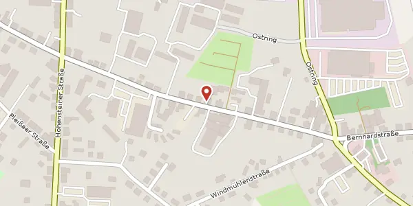 Karte der Umgebung von Chemnitzer Straße 69, 09212 Limbach-Oberfrohna