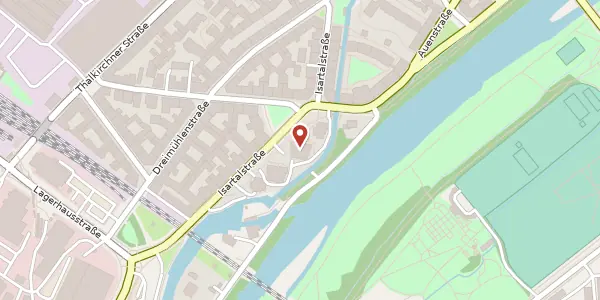 Karte der Umgebung von Isartalstr. 45A, 80469 München
