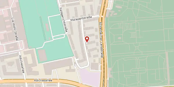 Karte der Umgebung von De-Bary-Str. 12, 60320 Frankfurt