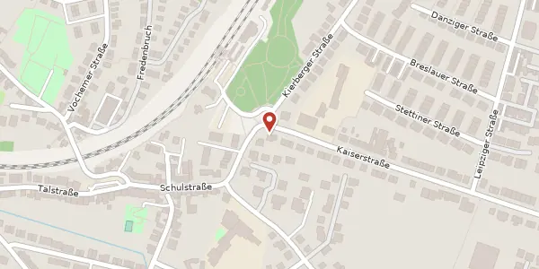 Karte der Umgebung von Kaiserstr. 127, 50321 Brühl