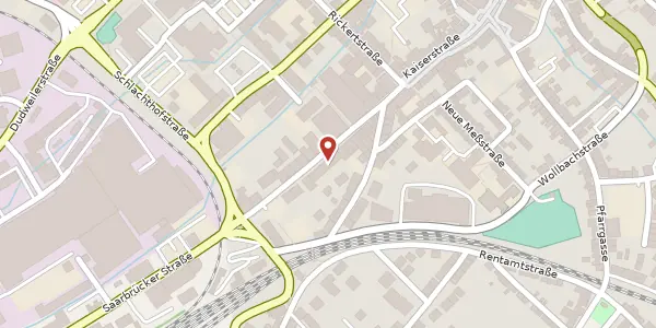 Karte der Umgebung von Kaiserstraße 18, 66386 St. Ingbert