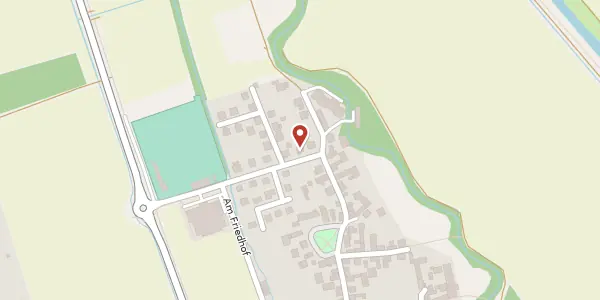 Karte der Umgebung von Zum Sportplatz 2, 99189 Elxleben