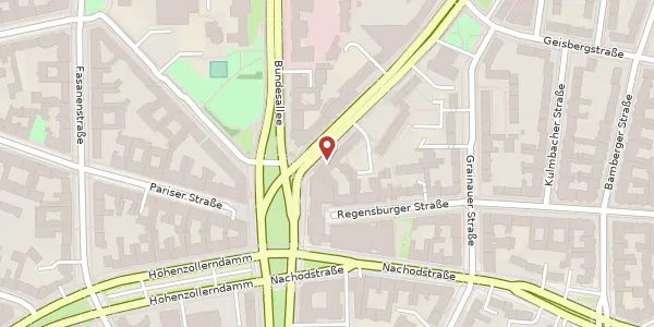 Karte der Umgebung von Spichernstraße 15, 10777 Berlin