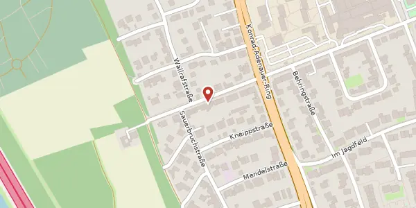 Karte der Umgebung von Preußenstr. 141, 41464 Neuss