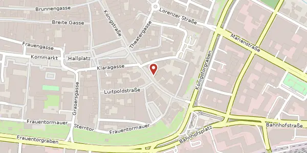 Karte der Umgebung von Königstr. 71, 90402 Nürnberg