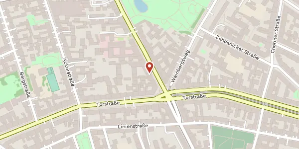 Karte der Umgebung von Brunnenstraße 195, 10119 Berlin