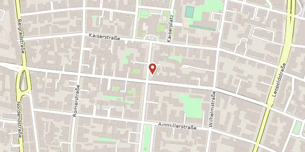 Karte der Umgebung von Friedrichstr. 30, 80801 München