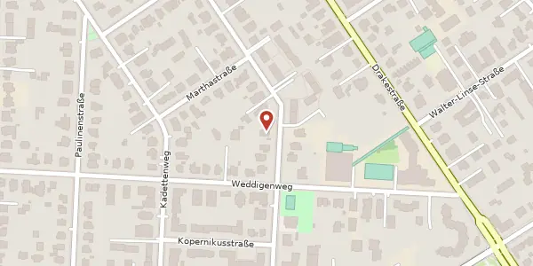 Karte der Umgebung von Potsdamer Straße 61, 12205 Berlin