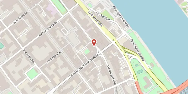 Karte der Umgebung von Ludwigstraße 65, 67059 Ludwigshafen am Rhein