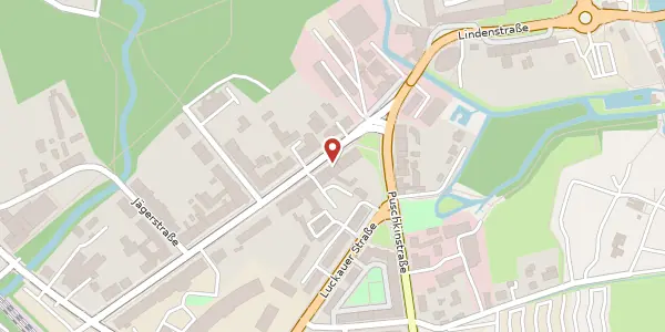 Karte der Umgebung von Logenstraße 8, 15907 Lübben