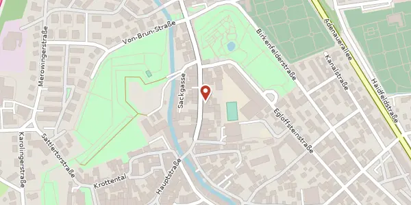 Karte der Umgebung von Bamberger Str. 20, 91301 Forchheim