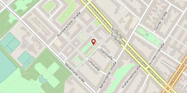 Karte der Umgebung von Anton-Antweiler-Straße 14, 50937 Köln