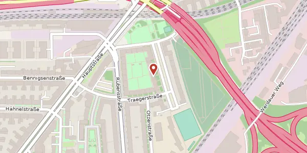 Karte der Umgebung von Eisackstraße 8, 10827 Berlin
