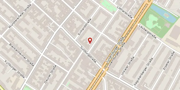 Karte der Umgebung von Emmastraße 14, 50937 Köln