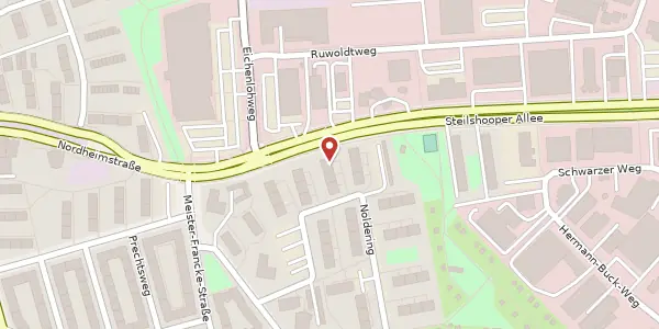 Karte der Umgebung von Noldering 22 b, 22309 Hamburg