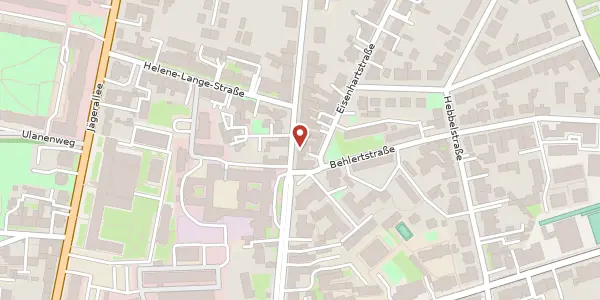 Karte der Umgebung von Friedrich-Ebert-Str. 49, 14469 Potsdam