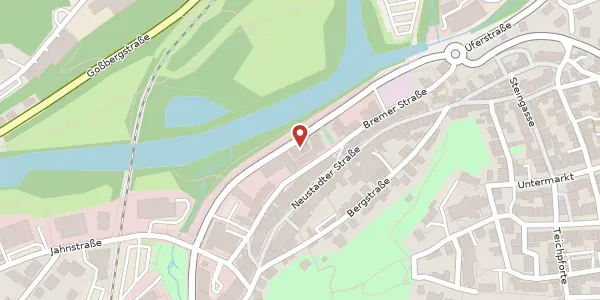 Karte der Umgebung von Uferstraße 13, 35066 Frankenberg