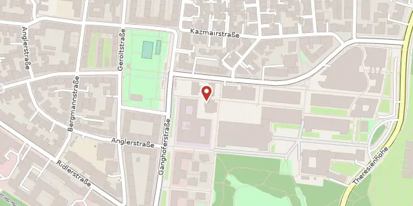 Karte der Umgebung von Hans-Dürrmeier-Weg 2, 80339 München