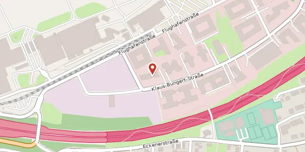 Karte der Umgebung von Klaus-Bungert-Str. 7, 40468 Düsseldorf