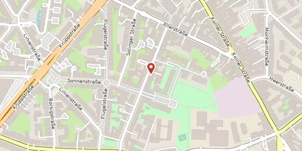 Karte der Umgebung von Kirchstr. 22, 40227 Düsseldorf