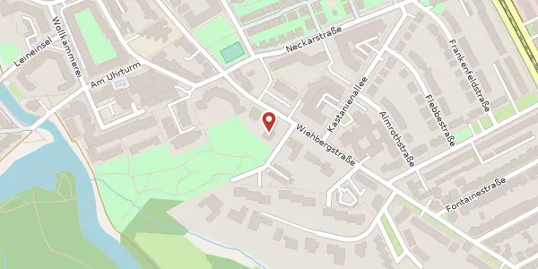 Karte der Umgebung von Wiehbergstraße 24, 30519 Hannover