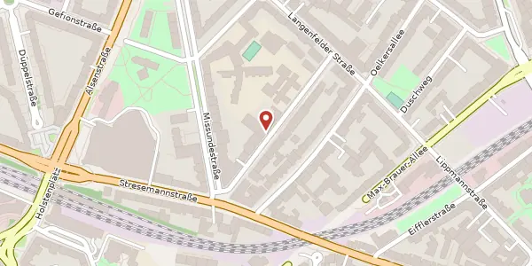 Karte der Umgebung von Sommerhuder Straße 12, 22769 Hamburg