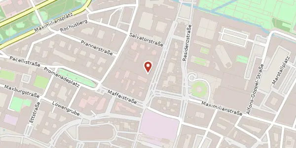 Karte der Umgebung von Theatinerstr. 11, 80333 München