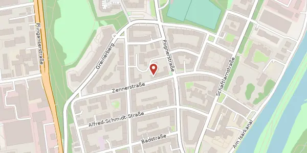 Karte der Umgebung von Zennerstr. 17, 81379 München