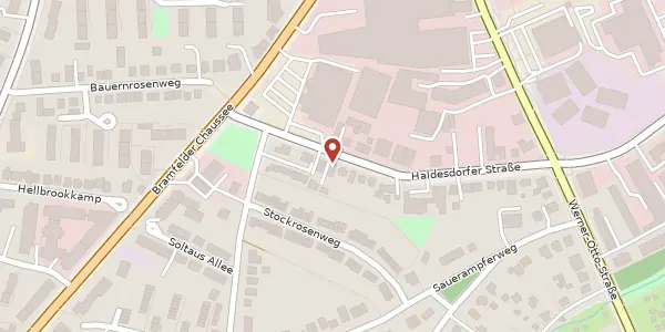 Karte der Umgebung von Haldesdorfer Str. 14, 22179 Hamburg