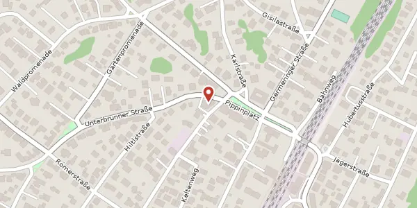 Karte der Umgebung von Pippinplatz 4 a, 82131 Gauting