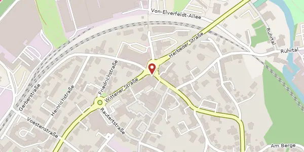 Karte der Umgebung von Vormholzer Str. 2, 58456 Witten