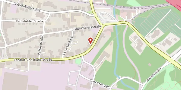 Karte der Umgebung von Landrat-Christians-Straße 98, 28779 Bremen