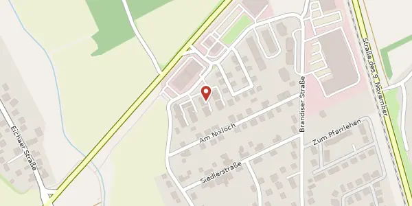 Karte der Umgebung von Alte Beuchaer Straße 114, 04683 Naunhof