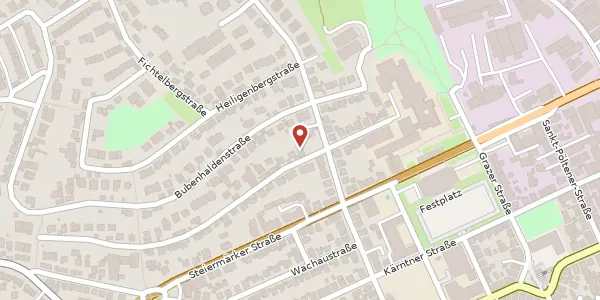Karte der Umgebung von Neufferstraße 32, 70469 Stuttgart