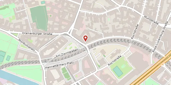 Karte der Umgebung von Dircksenstraße 52, 10178 Berlin