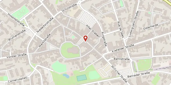 Karte der Umgebung von Hochstr. 20, 47918 Tönisvorst