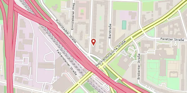Karte der Umgebung von Kahlstraße 27, 10713 Berlin