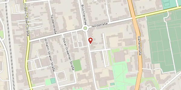 Karte der Umgebung von Brucknerallee 98, 41236 Mönchengladbach