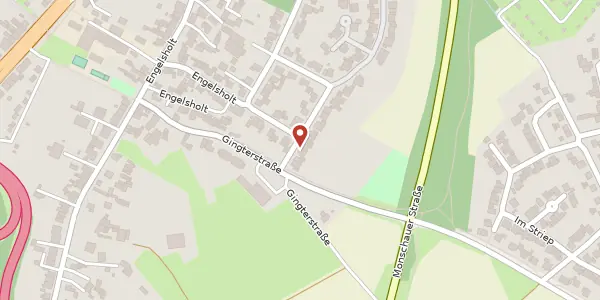 Karte der Umgebung von Gothaer Str. 20, 41069 Mönchengladbach